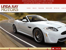 Tablet Screenshot of lindakaymotors.com